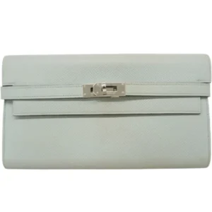 エルメス ケリーウォレット 財布 レザー C刻印 シルバー金具