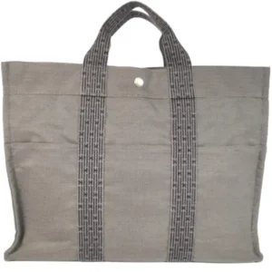 エルメス エールラインMM トートバッグ キャンバス