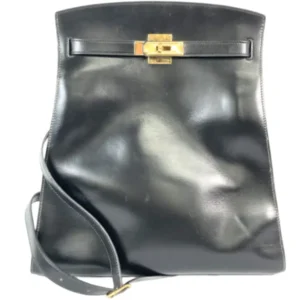 エルメス ケリースポーツGM ショルダーバッグ レザー ○R刻印 ゴールド金具