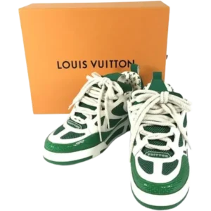 ルイ・ヴィトン スニーカー レザー メッシュ ツートンカラー サイズ9/メンズ