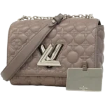 ルイ・ヴィトン モノグラム・フラワーマルタージュ ツイストMM ショルダーバッグ M54593