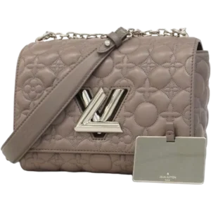 ルイ・ヴィトン モノグラム・フラワーマルタージュ ツイストMM ショルダーバッグ M54593