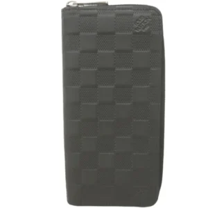 ルイ・ヴィトン ダミエアンフィニ ジッピーウォレットヴェルティカル 財布 N63548