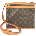 ルイ・ヴィトン モノグラム ソミュールメッセンジャー ショルダーバッグ M44879