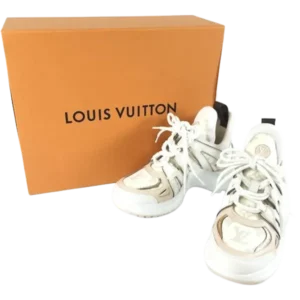 ルイ・ヴィトン スニーカー ファブリック レザー マルチカラー サイズ36/レディース