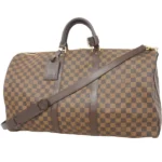 ルイ・ヴィトン ダミエ キーポルバンドリエール55 ボストンバッグ N41414