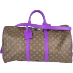 ルイ・ヴィトン モノグラムマカサー キーポルバンドリエール50 ボストンバッグ M46775