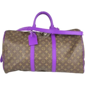 ルイ・ヴィトン モノグラムマカサー キーポルバンドリエール50 ボストンバッグ M46775