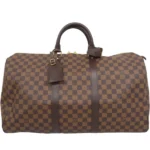 ルイ・ヴィトン ダミエ キーポル50 ボストンバッグ N41427