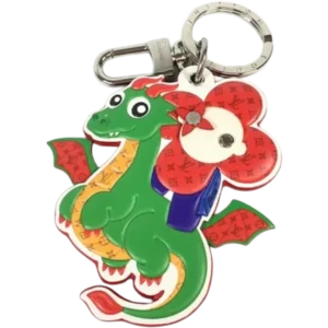 ルイ・ヴィトン LVドラゴンヴィヴィエンヌチャームキーホルダー M01466