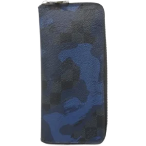 ルイ・ヴィトン ダミエコバルトカモフラージュ ジッピーウォレット 財布 N63293