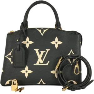 ルイ・ヴィトン モノグラムアンプラント/バイカラー プティパレPM ハンドバッグ M58913