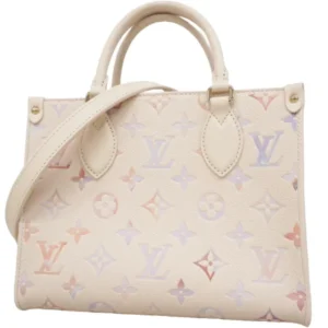 ルイ・ヴィトン モノグラムアンプラント オンザゴーPM トートバッグ M25770