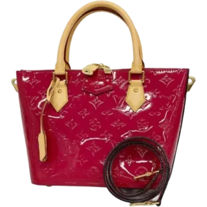 ルイ・ヴィトン モノグラムヴェルニ モンテベロPM ハンドバッグ M90166