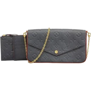 ルイ・ヴィトン モノグラムアンプラント ポシェット フェリシー チェーンウォレット M64099