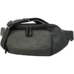 ルイ・ヴィトン モノグラムシャドウ ラッシュバムバッグ ウエストバッグ M47058