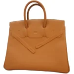 エルメス シャドウバーキン25 ハンドバッグ レザー U刻印