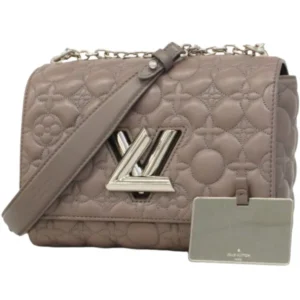 ルイ・ヴィトン モノグラム・フラワーマルタージュ ツイストMM ショルダーバッグ M54593