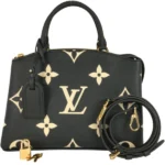 ルイ・ヴィトン モノグラムアンプラント/バイカラー プティパレPM ハンドバッグ M58913