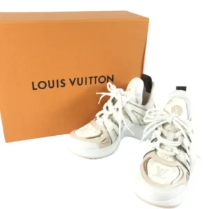 ルイ・ヴィトン スニーカー ファブリック レザー マルチカラー サイズ36/レディース