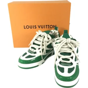 ルイ・ヴィトン スニーカー レザー メッシュ ツートンカラー サイズ9/メンズ