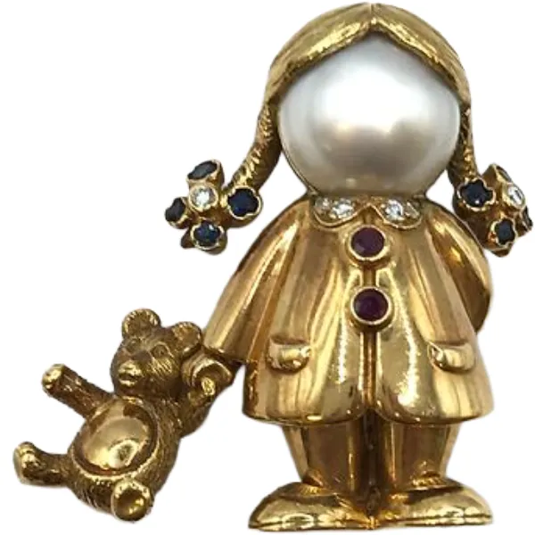 フレッド ブローチ