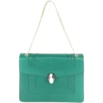 ブルガリ ショルダーバッグ レザー