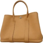 エルメス ガーデンパーティTPM トートバッグ レザー B刻印 シルバー金具