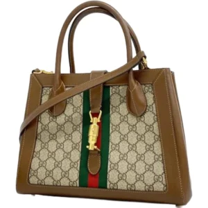 グッチ ニュージャッキー シェリーライン PVCレザー