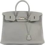 エルメス バーキン40 ハンドバッグ レザー W刻印 シルバー金具