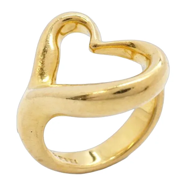 ティファニー オープンハート リング