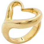 ティファニー オープンハート リング