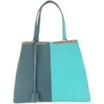 フェンディ トロワジュール ハンドバッグ レザー