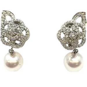 シャネル ピアス イヤリング Au750