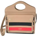 バーバリー ハンドバッグ レザー