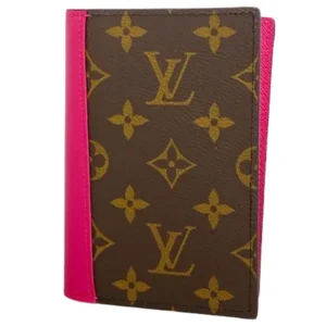 ルイ・ヴィトン モノグラムマカサー パスポートカバークーヴェルテュールパスポールNM パスポートケース M12825