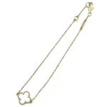 ヴァンクリーフ&アーペル スウィートアルハンブラ ブレスレット バングル Au750