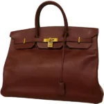 エルメス バーキン40 ハンドバッグ レザー □B刻印 ゴールド金具