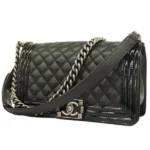 シャネル ボーイシャネル チェーンショルダーバッグ レザー