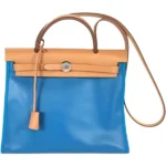 エルメス エールバッグPM ショルダーバッグ コーティングキャンバス B刻印 シルバー金具