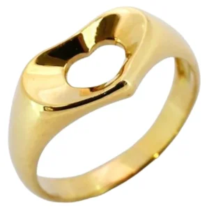 ティファニー オープンハート リング 750