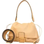 フェンディ マンマバケット ハンドバッグ レザー