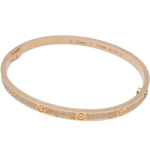 カルティエ ラブ ブレスレット バングル Au750 18ｇ