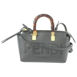 フェンディ バイザウェイミニ ハンドバッグ レザー