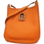 エルメス ヴェスパTPM ショルダーバッグ レザー □H刻印 シルバー金具