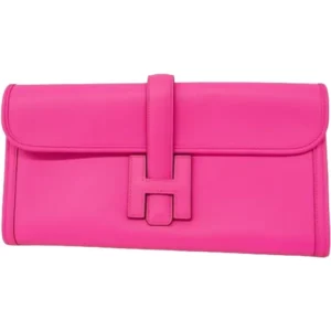 エルメス ジジェエラン クラッチバッグ レザー C刻印