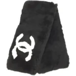 シャネル マフラー オリラグ ブラック