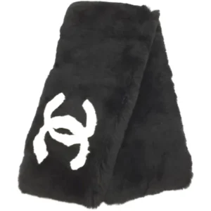 シャネル マフラー オリラグ ブラック