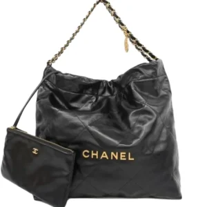 シャネル シャネル22 チェーンショルダーバッグ レザー