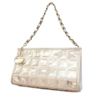 シャネル アイスキューブ ショルダーバッグ ビニール レザー